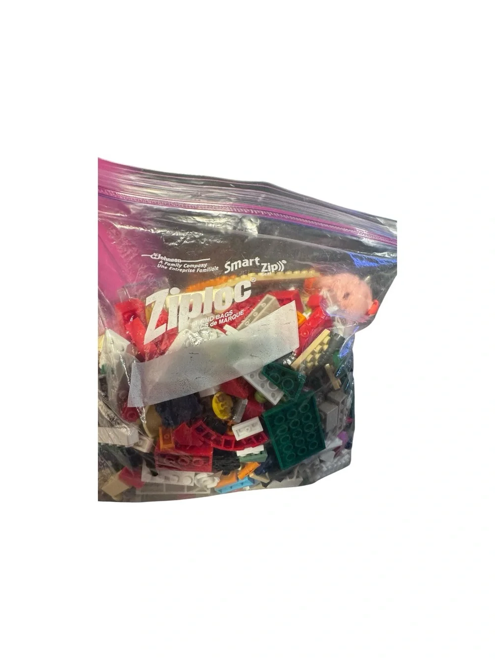 Almost 2 lbs of building blocks fits Legos - Poke' figures, windows